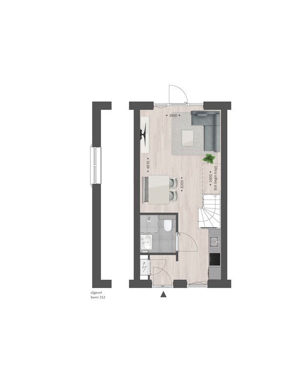 mediumsize floorplan